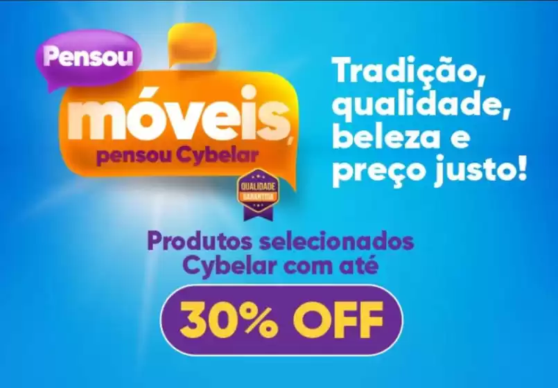 Catálogo Cybelar | Pensou moveis pensou Cybelar ! | 2026-09-07T00:00:00.000Z - 2026-09-24T00:00:00.000Z
