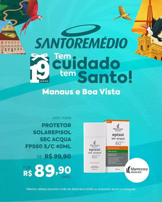Catálogo Drogarias Santo Remédio | Encarte Drogarias Santo Remedio | 2026-09-01T00:00:00.000Z - 2026-09-30T00:00:00.000Z