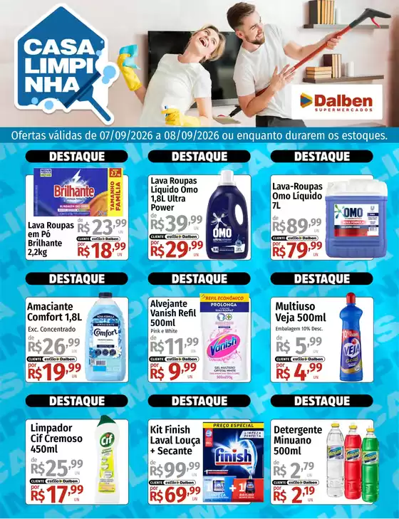 Catálogo Supermercado Dalben | Casa Limpinha | 2026-09-07T00:00:00.000Z - 2026-09-08T00:00:00.000Z