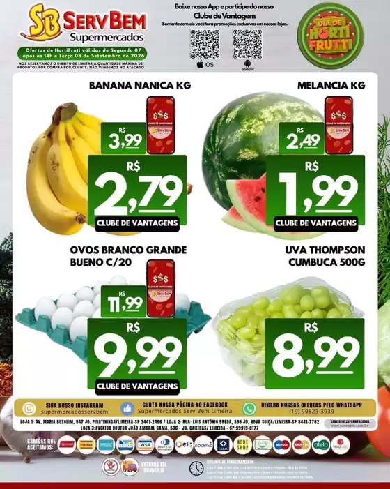 Catálogo ServBem | Encarte ServBem | 2026-09-07T00:00:00.000Z - 2026-09-08T00:00:00.000Z