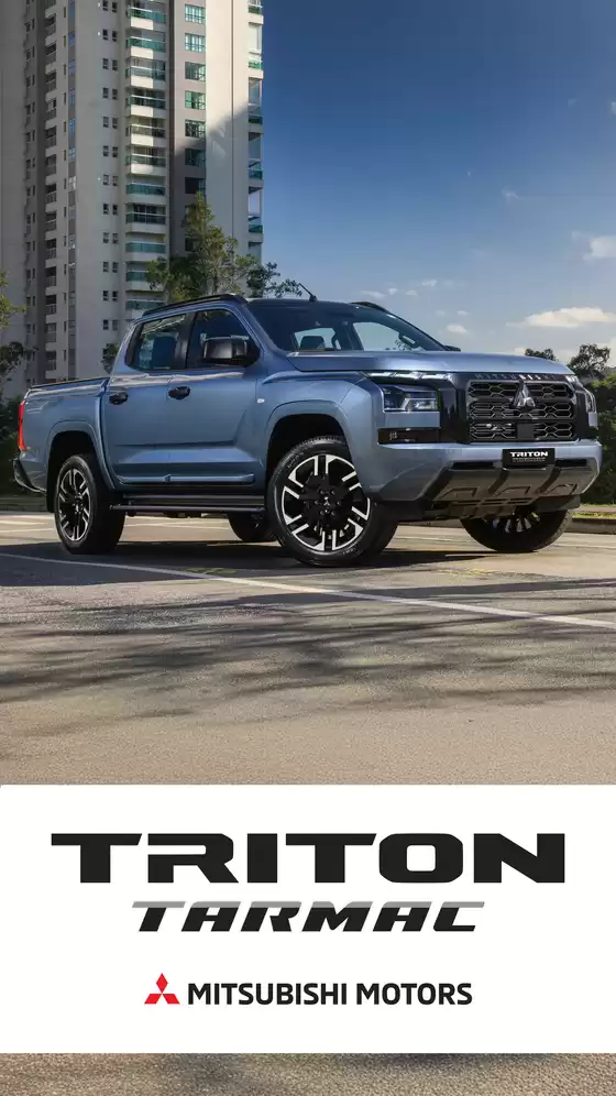 Catálogo Mitsubishi | Folder Nova Triton Tarmac 13 05 2026 2a5c741735 | 2026-09-07T00:00:00.000Z - 2026-12-31T00:00:00.000Z