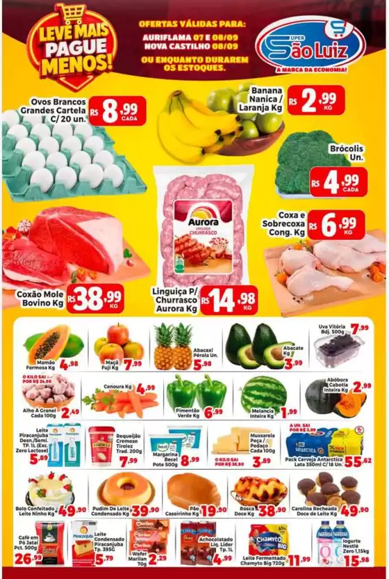Catálogo Super São Luiz | Encarte Super São Luiz | 2026-09-07T00:00:00.000Z - 2026-09-09T00:00:00.000Z