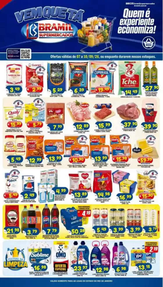 Catálogo Bramil Supermercados | Melhores ofertas para todos os clientes | 2026-09-07T00:00:00.000Z - 2026-09-10T00:00:00.000Z