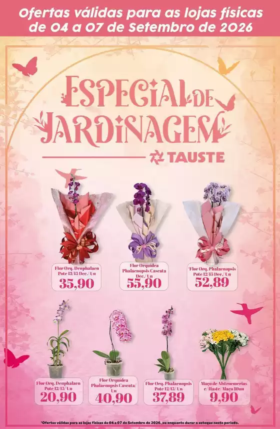 Catálogo Supermercados Tauste | Ofertas Tauste Especial Jardinagem | 2026-09-04T00:00:00.000Z - 2026-09-07T00:00:00.000Z