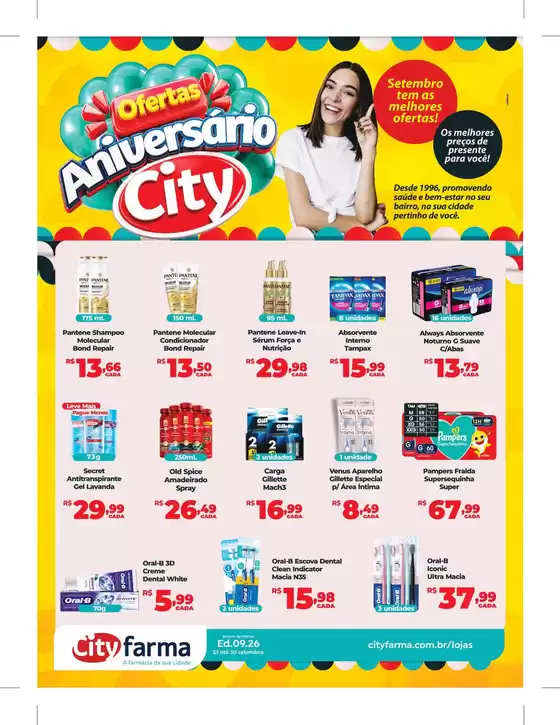 Catálogo CityFarma | Encarte CityFarma | 2026-09-01T00:00:00.000Z - 2026-09-30T00:00:00.000Z