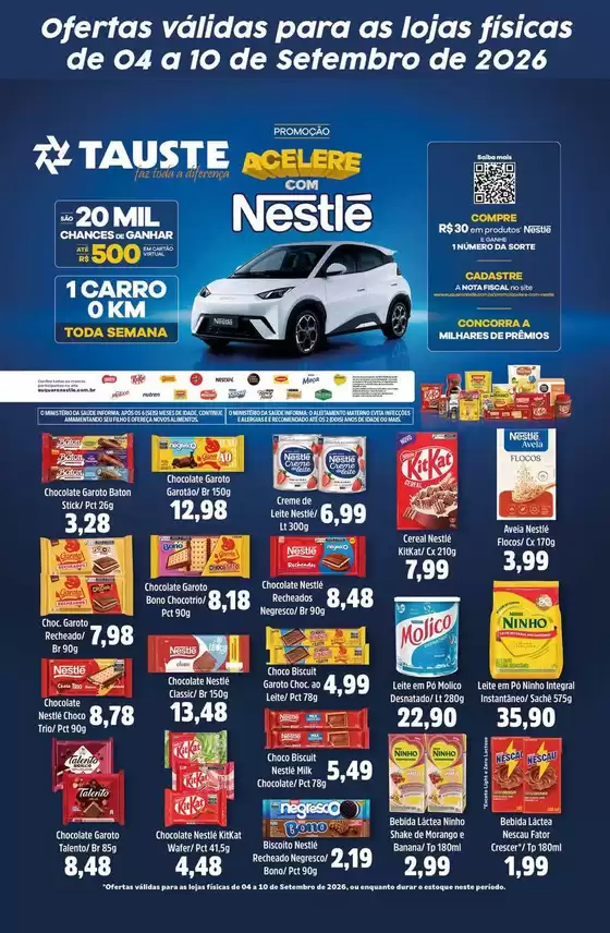 Catálogo Supermercados Tauste | Ofertas Tauste Especial Nestlé | 2026-09-04T00:00:00.000Z - 2026-09-10T00:00:00.000Z