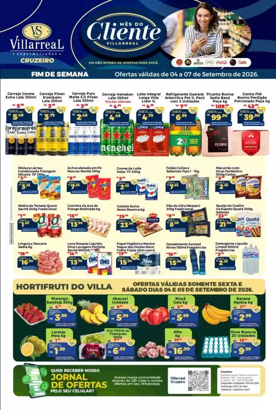 Catálogo Villarreal Supermercados | Descontos e promoções | 2026-09-04T00:00:00.000Z - 2026-09-07T00:00:00.000Z