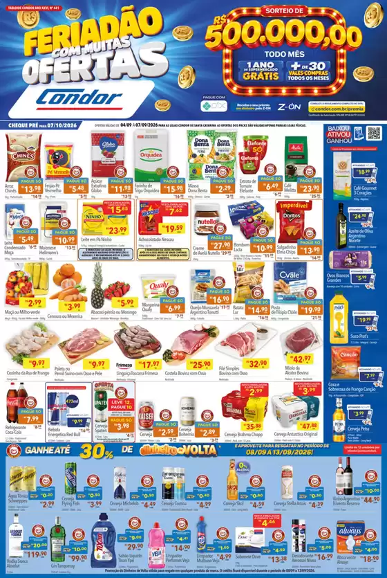Catálogo Supermercados Condor | Descontos e promoções | 2026-09-04T00:00:00.000Z - 2026-09-13T00:00:00.000Z