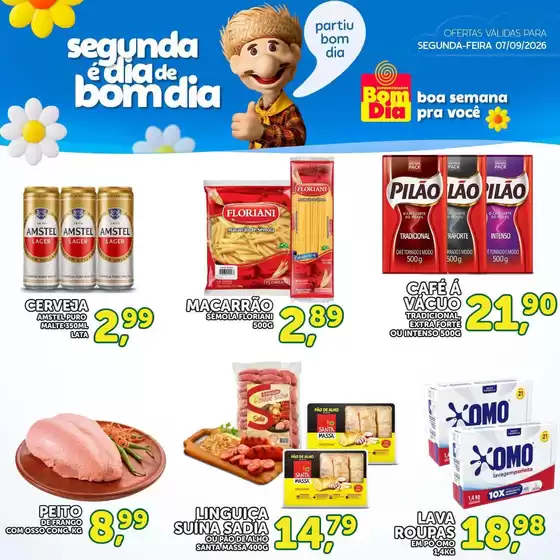 Catálogo Supermercados Bom Dia | Melhores ofertas para compradores econômicos | 2026-09-07T00:00:00.000Z - 2026-09-07T00:00:00.000Z