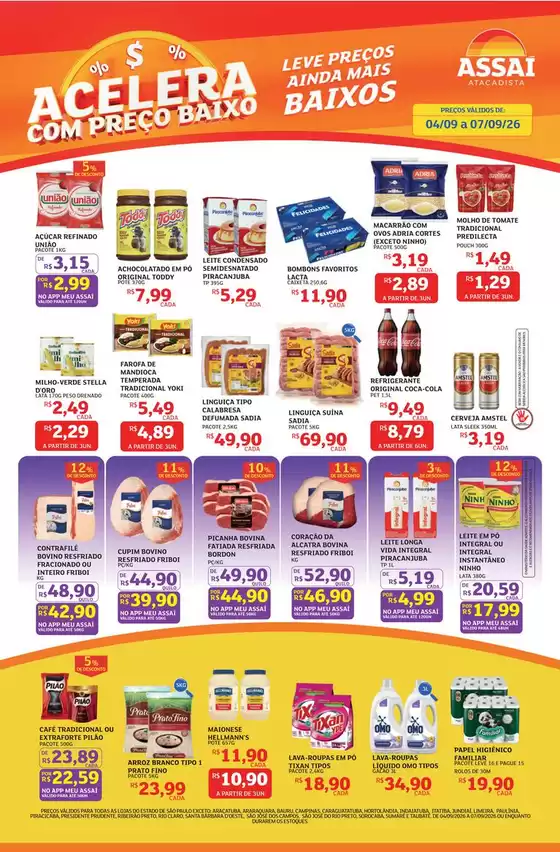 Catálogo Assaí Atacadista | Encarte Assaí Atacadista 171339-739 | 2026-09-07T00:00:00.000Z - 2026-09-07T00:00:00.000Z