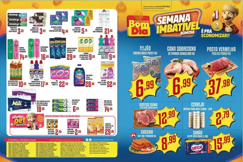 Catálogo Supermercados Bom Dia | Ótima oferta para caçadores de pechinchas | 2026-09-10T00:00:00.000Z - 2026-09-12T00:00:00.000Z