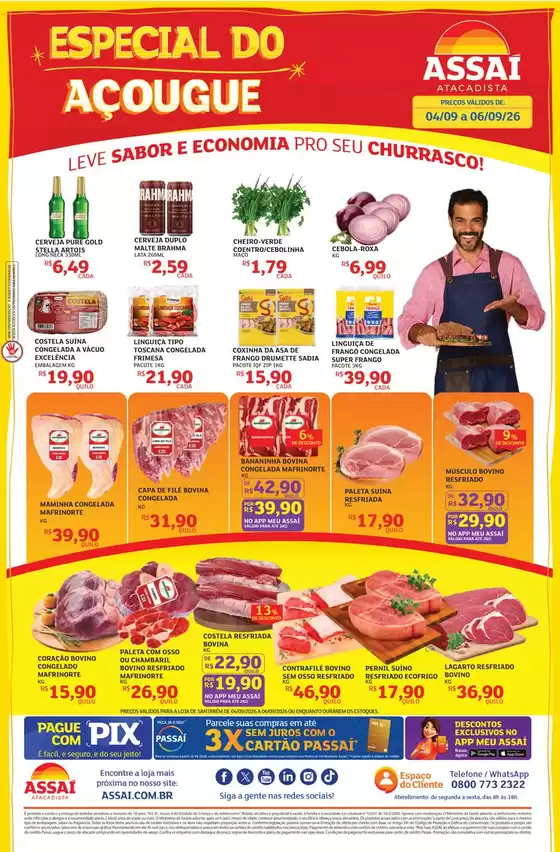Catálogo Assaí Atacadista | Encarte Assaí Atacadista 171344-698 | 2026-09-07T00:00:00.000Z - 2026-09-07T00:00:00.000Z