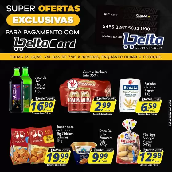 Catálogo Delta Supermercados | Promoções especiais em andamento | 2026-09-07T00:00:00.000Z - 2026-09-09T00:00:00.000Z