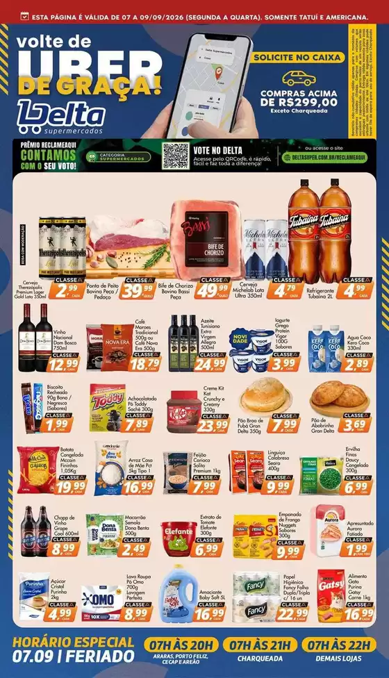 Catálogo Delta Supermercados | Ampla seleção de ofertas | 2026-09-07T00:00:00.000Z - 2026-09-09T00:00:00.000Z