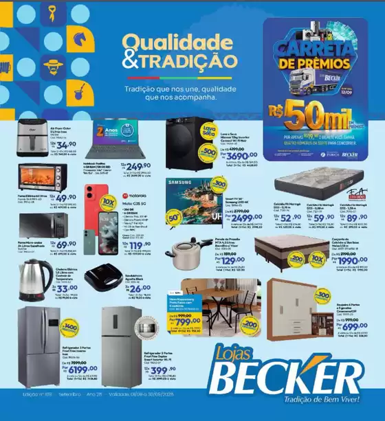 Catálogo Lojas Becker em Pouso Redondo | Ofertas exclusivas | 2026-09-07T00:00:00.000Z - 2026-09-30T00:00:00.000Z