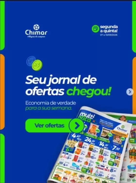 Catálogo Chimar Supermercados | Ofertas | 2026-09-08T00:00:00.000Z - 2026-09-10T00:00:00.000Z