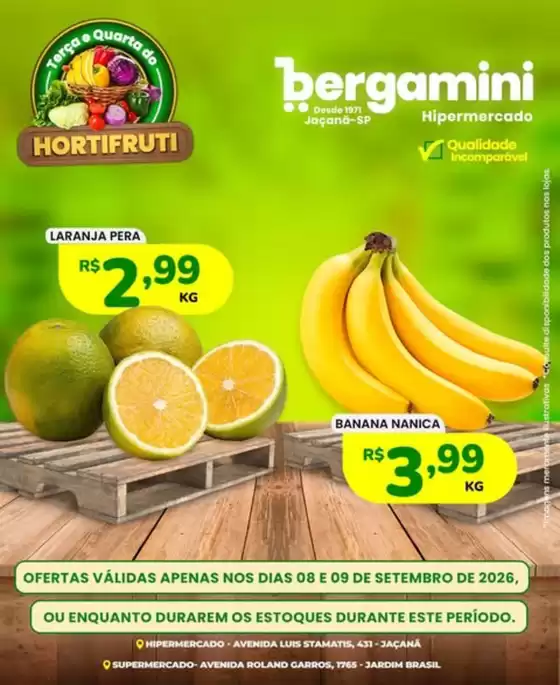 Catálogo Supermercado Bergamini | Hortifruti | 2026-09-08T00:00:00.000Z - 2026-09-09T00:00:00.000Z