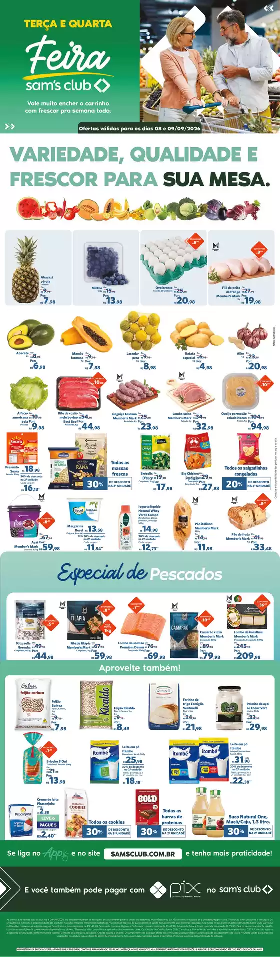 Catálogo Sam's Club | Ofertas exclusivas | 2026-09-08T00:00:00.000Z - 2026-09-09T00:00:00.000Z