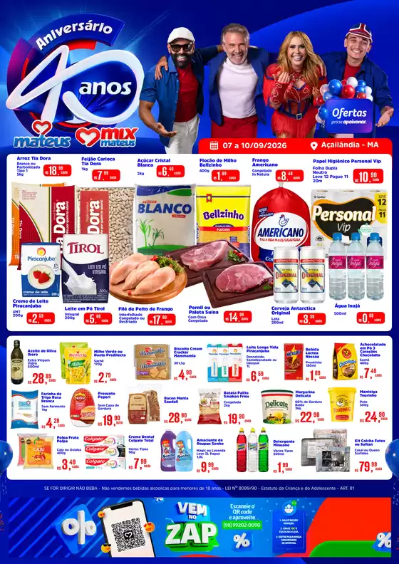 Catálogo Supermercados Mateus | Aniversario | 2026-09-08T00:00:00.000Z - 2026-09-08T00:00:00.000Z
