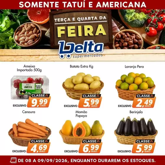 Catálogo Delta Supermercados | Ofertas especiais para você | 2026-09-08T00:00:00.000Z - 2026-09-09T00:00:00.000Z