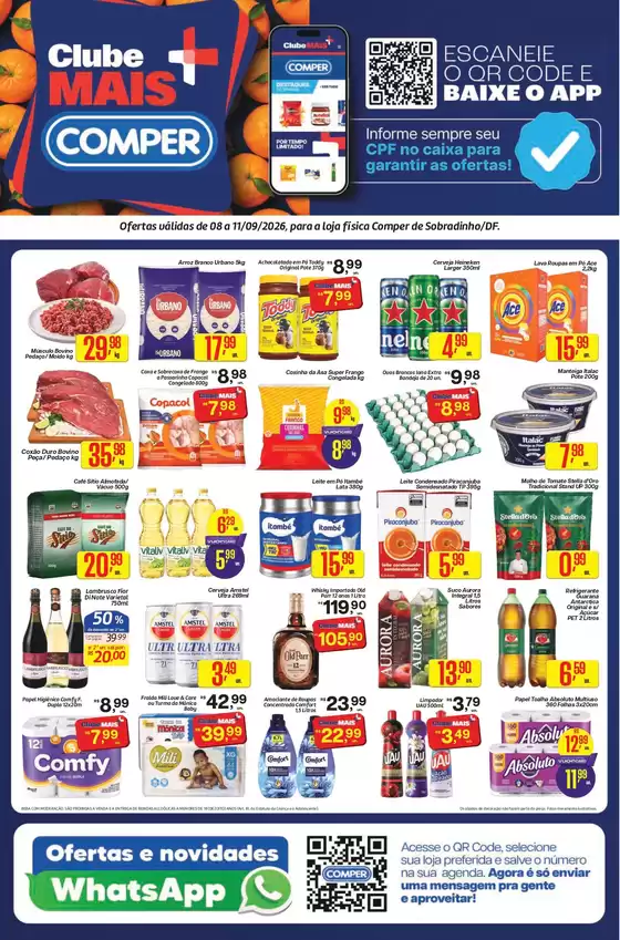 Catálogo Comper | Ofertas para caçadores de pechinchas | 2026-09-08T00:00:00.000Z - 2026-09-11T00:00:00.000Z