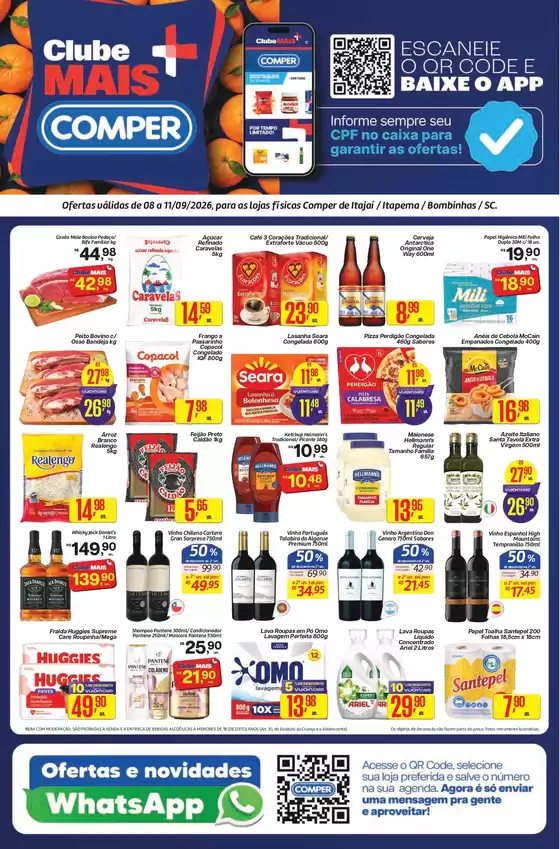 Catálogo Comper | Pechinchas e ofertas atuais | 2026-09-08T00:00:00.000Z - 2026-09-11T00:00:00.000Z