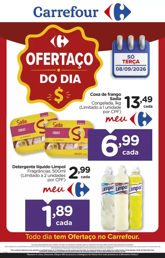 Catálogo Carrefour | OFERTA DO DIA | 2026-09-08T00:00:00.000Z - 2026-09-08T00:00:00.000Z