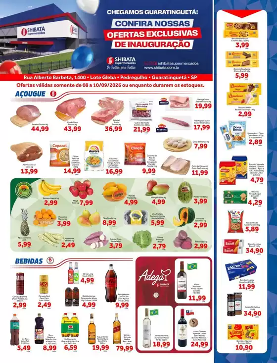 Catálogo Shibata Supermercados | Ofertas e promoções atuais | 2026-09-08T00:00:00.000Z - 2026-09-10T00:00:00.000Z