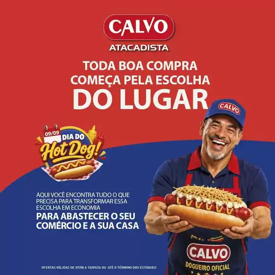 Catálogo Calvo Atacadista | Ofertas para caçadores de pechinchas | 2026-08-07T00:00:00.000Z - 2026-09-10T00:00:00.000Z