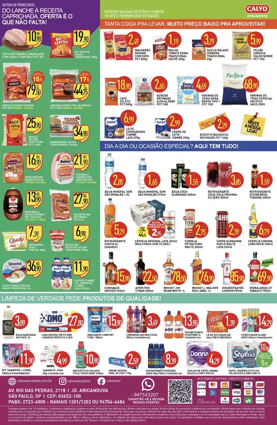 Catálogo Calvo Atacadista | Ofertas especiais atraentes para todos | 2026-09-07T00:00:00.000Z - 2026-09-10T00:00:00.000Z