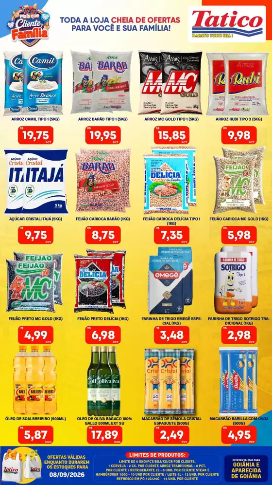 Catálogo Tatico | Descubra ofertas atraentes | 2026-09-08T00:00:00.000Z - 2026-09-08T00:00:00.000Z
