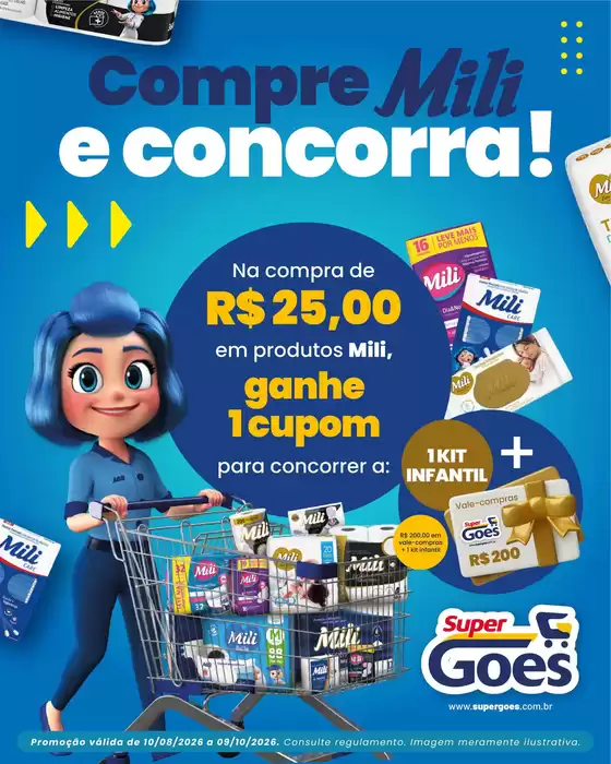 Catálogo Supermercados Goes | Melhores ofertas para compradores econômicos | 2026-08-10T00:00:00.000Z - 2026-10-09T00:00:00.000Z