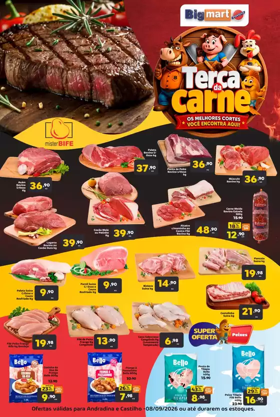 Catálogo Bigmart | Terça do Açougue Aproveite os melhores cortes da cidade | 2026-06-08T00:00:00.000Z - 2026-06-08T00:00:00.000Z