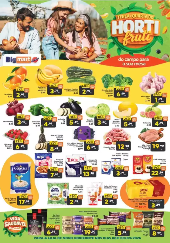 Catálogo Bigmart | Melhores ofertas para todos os caçadores de pechinchas | 2026-09-08T00:00:00.000Z - 2026-09-09T00:00:00.000Z