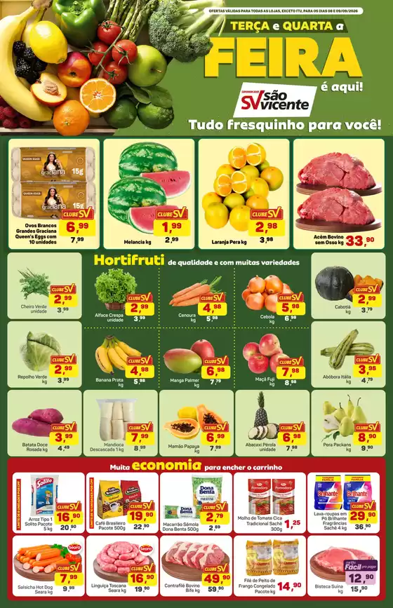 Catálogo Supermercados São Vicente em Americana | Nossas melhores ofertas para você | 2026-09-08T00:00:00.000Z - 2026-09-09T00:00:00.000Z