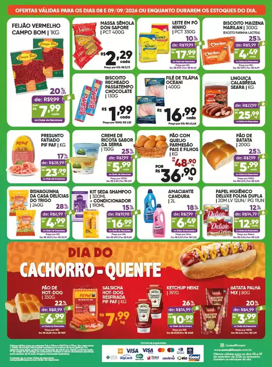 Catálogo Pais e Filhos Supermercados | Ofertas especiais atraentes para todos | 2026-09-08T00:00:00.000Z - 2026-09-09T00:00:00.000Z