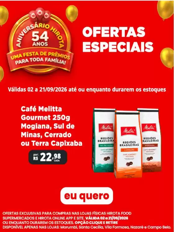 Catálogo Hirota Food Supermercado | Ofertas exclusivas e pechinchas | 2026-09-02T00:00:00.000Z - 2026-09-21T00:00:00.000Z