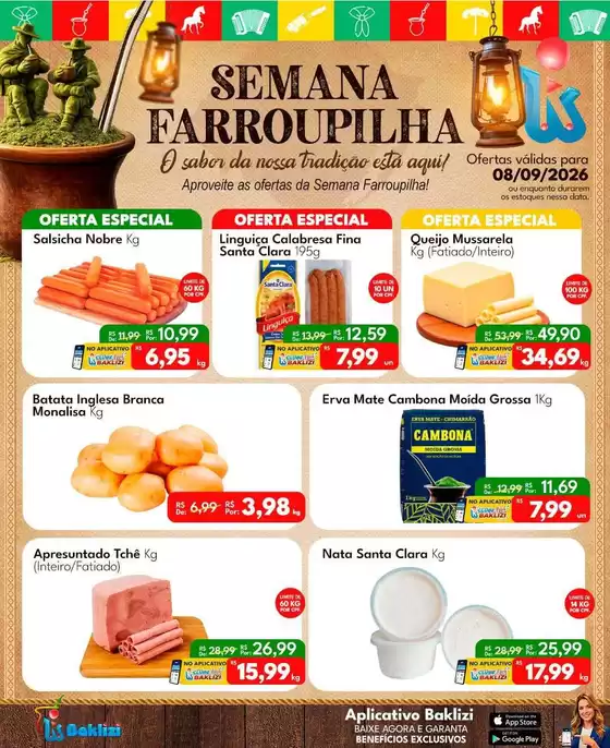 Catálogo Supermercados Baklizi | Encarte Supermercados Baklizi | 2026-09-08T00:00:00.000Z - 2026-09-08T00:00:00.000Z