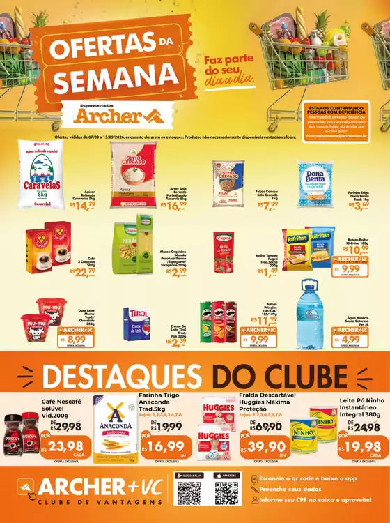 Catálogo Supermercados Archer | Panfletosemanal | 2026-09-07T00:00:00.000Z - 2026-09-13T00:00:00.000Z