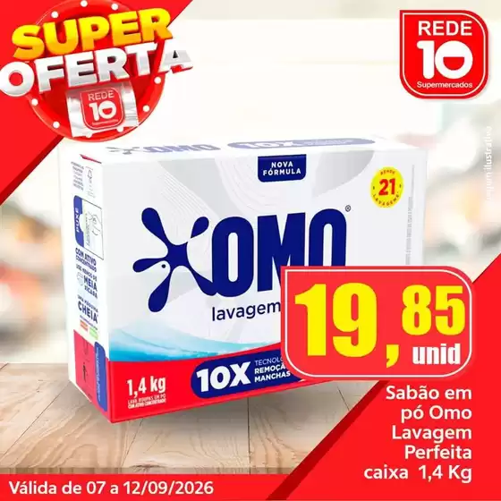 Catálogo Rede 10 | Encarte Rede 10 | 2026-09-07T00:00:00.000Z - 2026-09-12T00:00:00.000Z