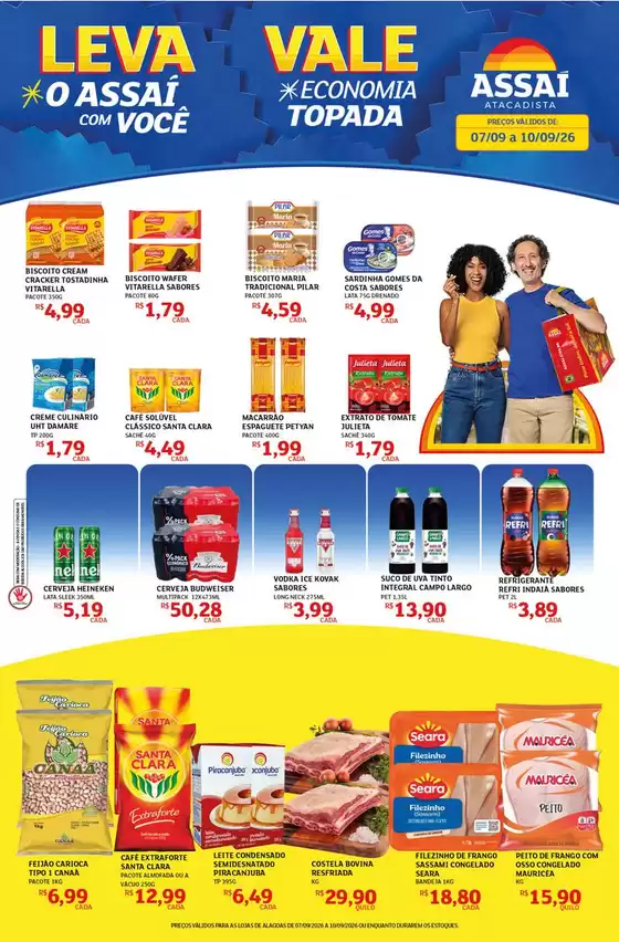 Catálogo Assaí Atacadista | Encarte Assaí Atacadista 171470-573 | 2026-09-08T00:00:00.000Z - 2026-09-10T00:00:00.000Z