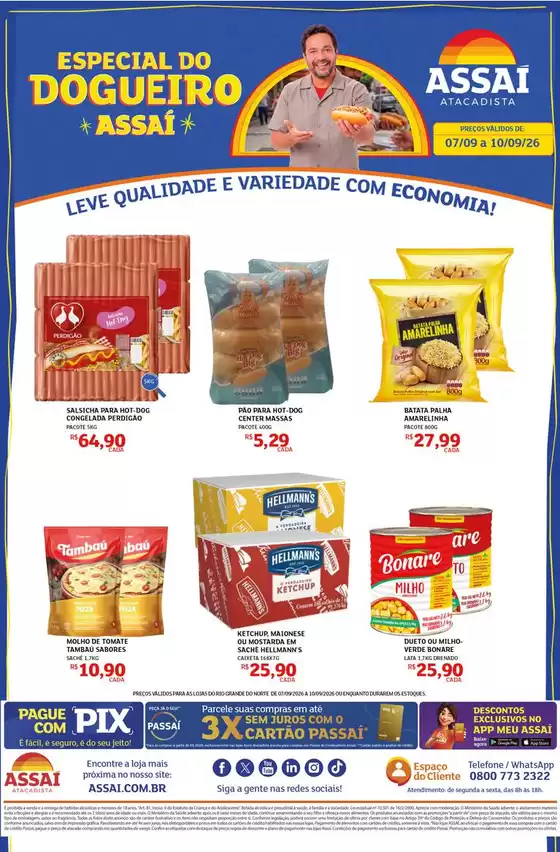 Catálogo Assaí Atacadista | Encarte Assaí Atacadista 171474-572 | 2026-09-08T00:00:00.000Z - 2026-09-10T00:00:00.000Z
