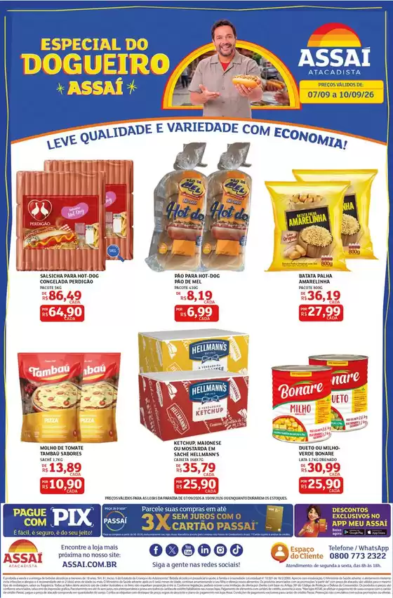 Catálogo Assaí Atacadista | Encarte Assaí Atacadista 171472-570 | 2026-09-08T00:00:00.000Z - 2026-09-10T00:00:00.000Z