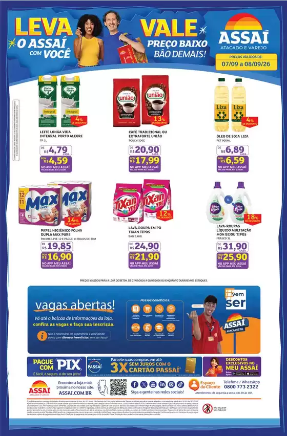 Catálogo Assaí Atacadista | Encarte Assaí Atacadista 171482-589 | 2026-09-08T00:00:00.000Z - 2026-09-08T00:00:00.000Z