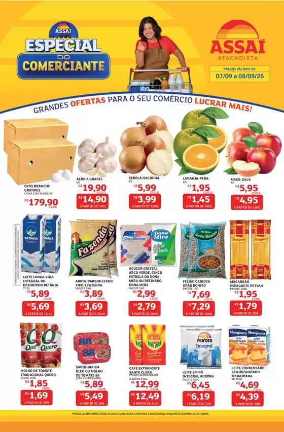 Catálogo Assaí Atacadista em Lages | Encarte Assaí Atacadista 171502-531 | 2026-09-08T00:00:00.000Z - 2026-09-08T00:00:00.000Z