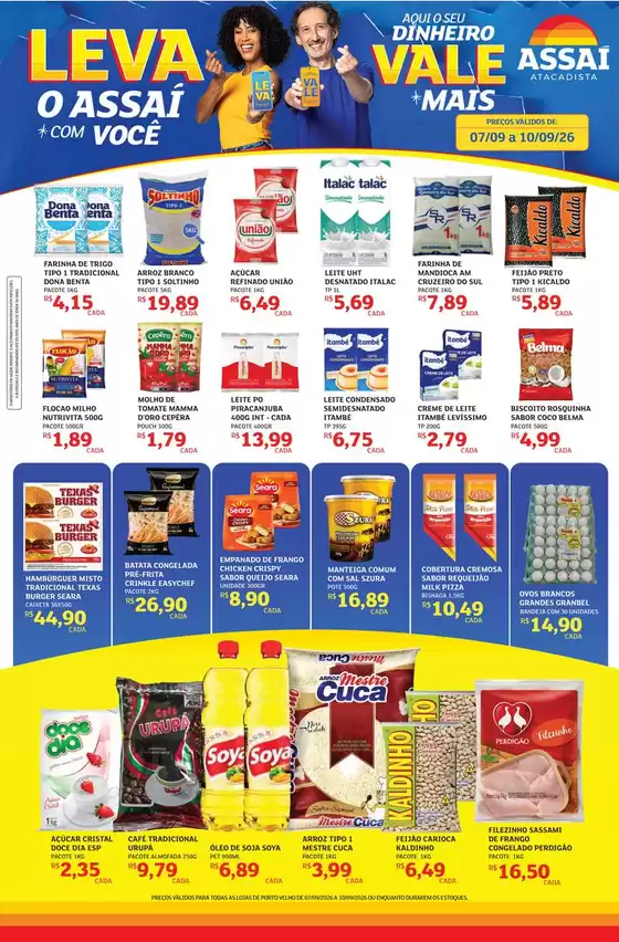 Catálogo Assaí Atacadista | Encarte Assaí Atacadista 171518-604 | 2026-09-08T00:00:00.000Z - 2026-09-10T00:00:00.000Z