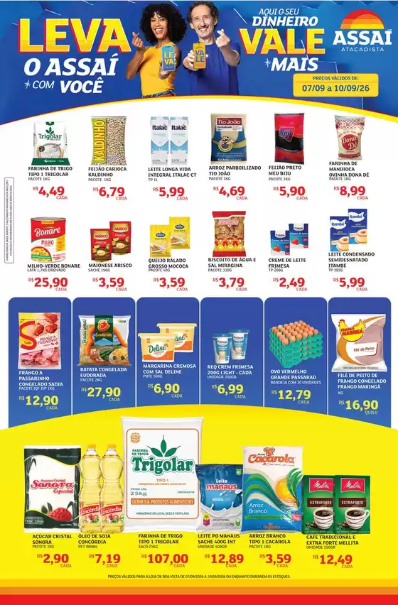 Catálogo Assaí Atacadista | Encarte Assaí Atacadista 171520-603 | 2026-09-08T00:00:00.000Z - 2026-09-10T00:00:00.000Z