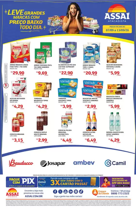 Catálogo Assaí Atacadista | Encarte Assaí Atacadista 171525-590 | 2026-09-08T00:00:00.000Z - 2026-09-13T00:00:00.000Z