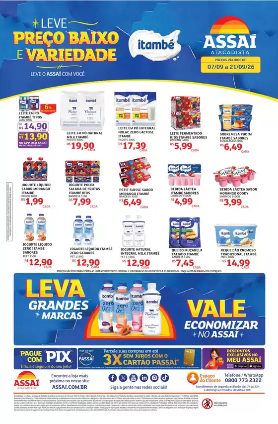 Catálogo Assaí Atacadista em Buíque | Encarte Assaí Atacadista 171536-612 | 2026-09-08T00:00:00.000Z - 2026-09-21T00:00:00.000Z