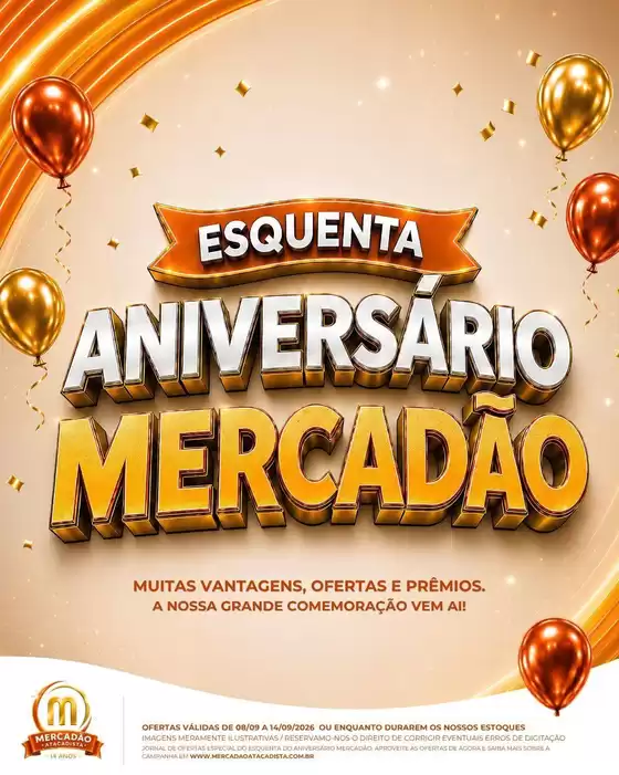 Catálogo Mercadão Atacadista | Ótima oferta para todos os clientes | 2026-09-08T00:00:00.000Z - 2026-09-14T00:00:00.000Z